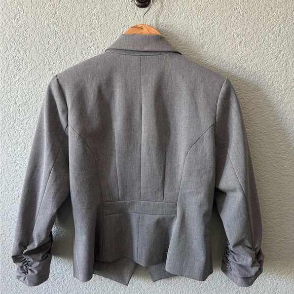 Grey fitted Express jacket - Picture 2 of 3